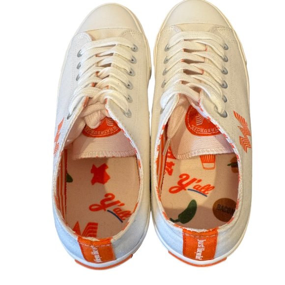 Whataburger Converse Style Sneakers NWOT Size 9 EU 40 Read Size Description - Picture 12 of 14